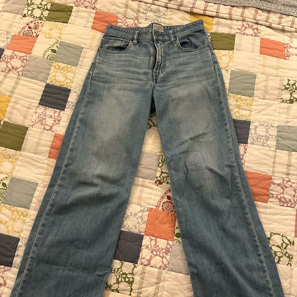 Faherty Dream Jean Wide Leg